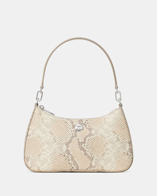 ♠️kate spade Kayla Snake Embossed Shoulder Bag, NWT