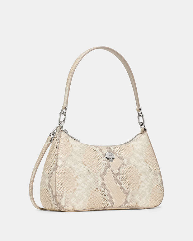 ♠️kate spade Kayla Snake Embossed Shoulder Bag, NWT