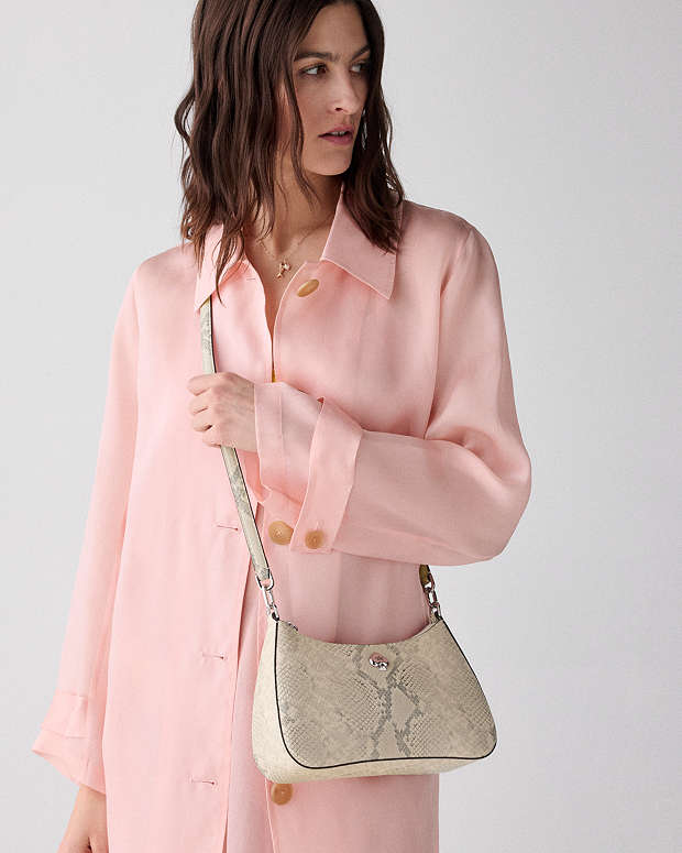 ♠️kate spade Kayla Snake Embossed Shoulder Bag, NWT