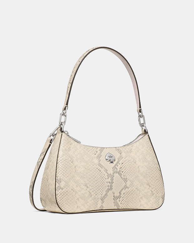 ♠️kate spade Kayla Snake Embossed Shoulder Bag, NWT