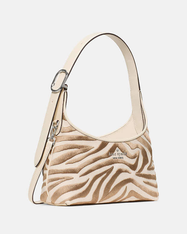 ♠️kate spade 454 Zebra Mini Crossbody Bag, Neutral Multi NWT