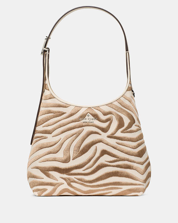♠️kate spade 454 Zebra Small Shoulder Bag, Neutral Multi NWT