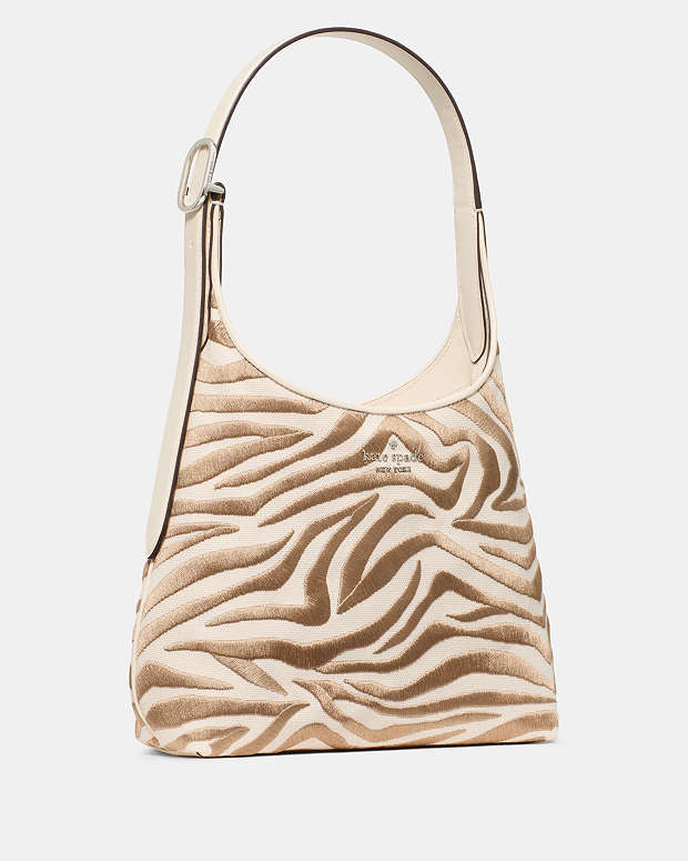 ♠️kate spade 454 Zebra Small Shoulder Bag, Neutral Multi NWT