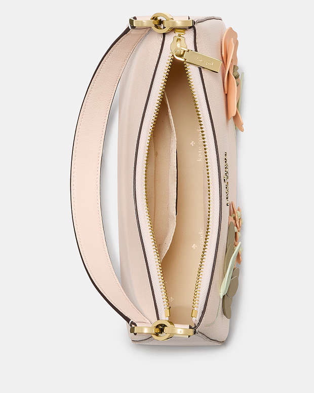 ♠️kate spade Margot Floral Shoulder Bag, Fresh Peach Multi NWT
