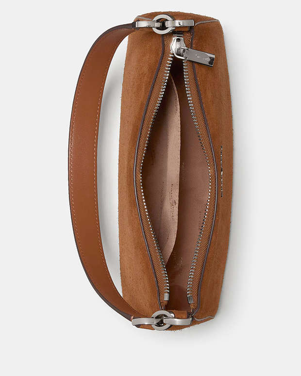 ♠️kate spade Margot Suede Shoulder Bag, Warm Gingerbread NWT