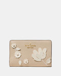 ♠️kate spade Floral Medium Bifold Wallet, Milk Glass Multi NWT