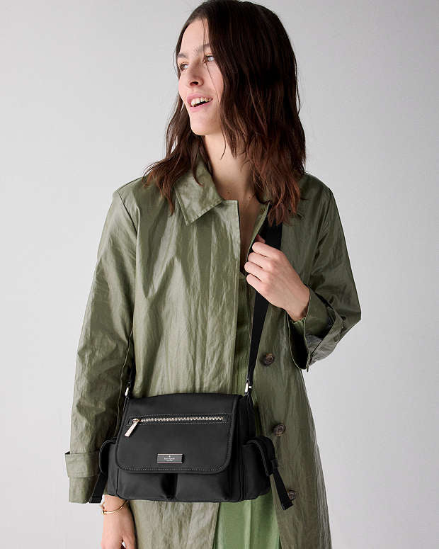 ♠️kate spade Carter Nylon Messenger Cargo Crossbody Bag, NWT
