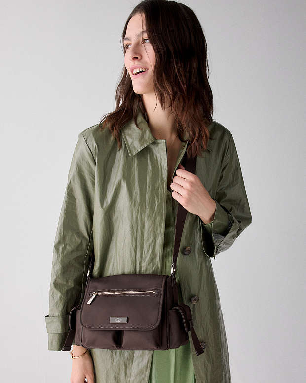 ♠️kate spade Carter Nylon Messenger Cargo Crossbody Bag, NWT